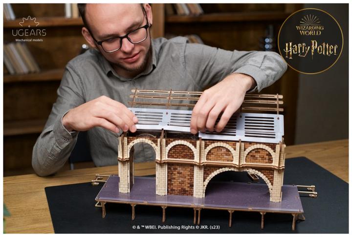 Actual product image Ugears 70230 Harry Potter Πλατφόρμα 9?™