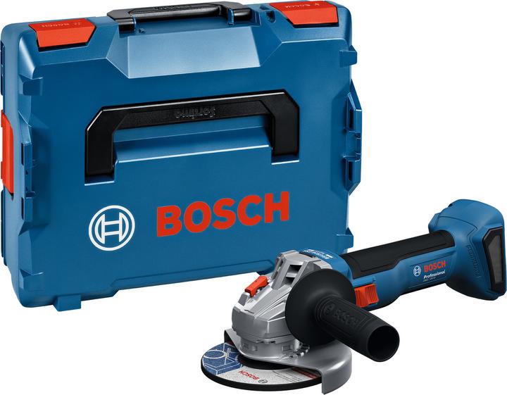 Produktbild Bosch Professional GWS 18V-8 Professional Akku Winkelschleifer 18 V 125 mm Brushless + 1x Akku 4,0 Ah + (125 mm)