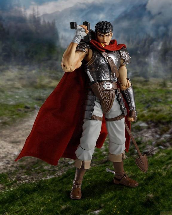 Actual product image Bandai Berserk S.H.Figuarts Actionfigur Nosferatu Guts The Band of the Hawk 16 cm
