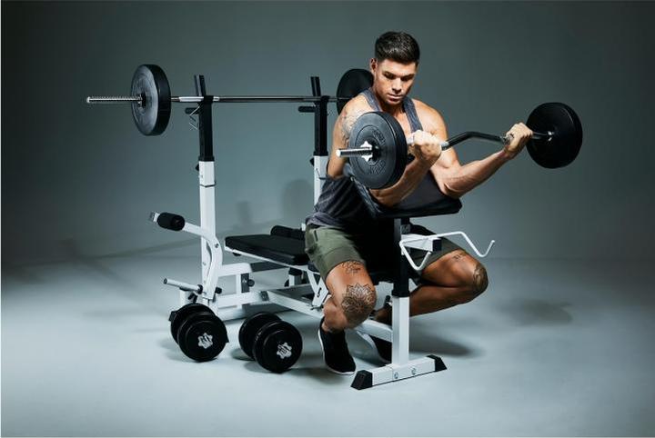 Produktbild Gorilla Sports Hantelbank