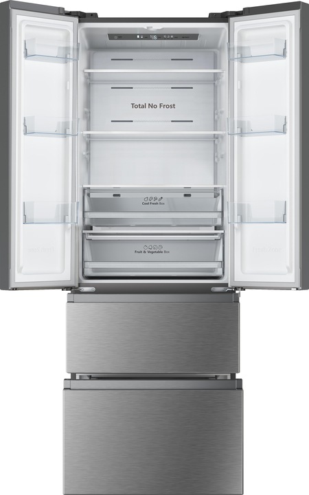 Actual product image Hisense RF632N4BCE Side-by-side Refrigerator Free Installation 485 L E Stainless Steel (485 l)