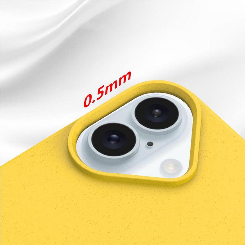 Thumbnail - Hurtel Multiple Color Wheat Case MagSafe for iPhone 16 Pro - yellow (Apple iPhone 16 Pro), Smartphone Hülle, Gelb