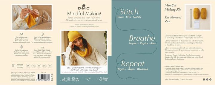 Actual product image DMC Knitting set