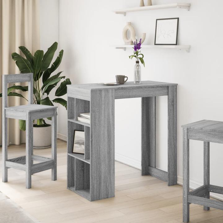 Produktbild VidaXL Bartisch mit Regal