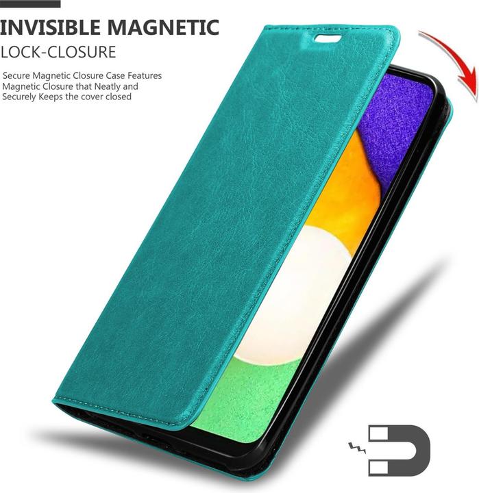 Produktbild Cadorabo Book Invis. Magnet Hülle (Samsung Galaxy A13 5G)