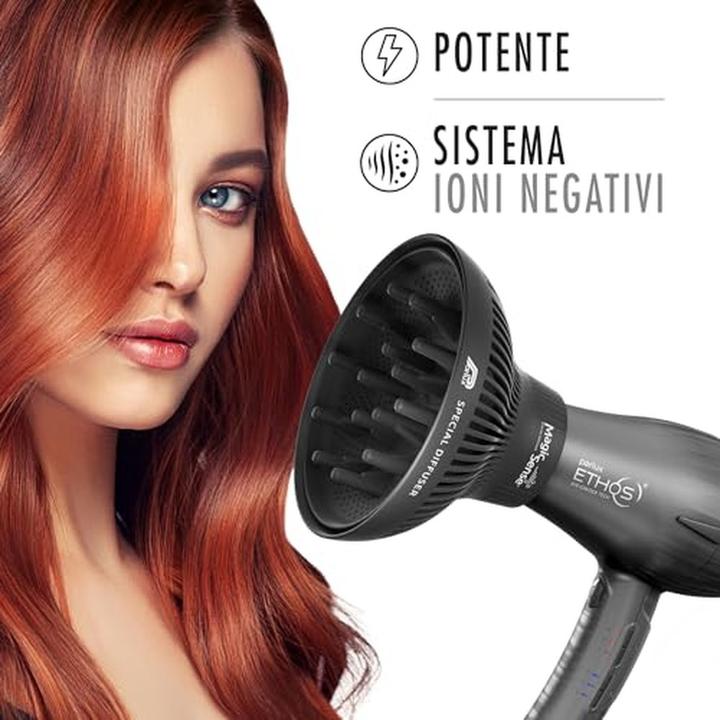 Actual product image Parlux Professional Digital Hair Dryer with Negative Ions and Magic Sense Diffuser