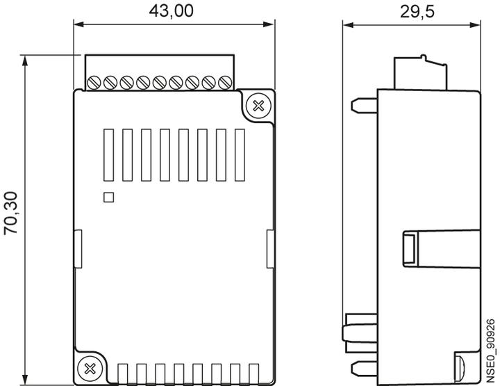 Produktbild Siemens Plug-in Expansion Module PAC 4DI/2DO