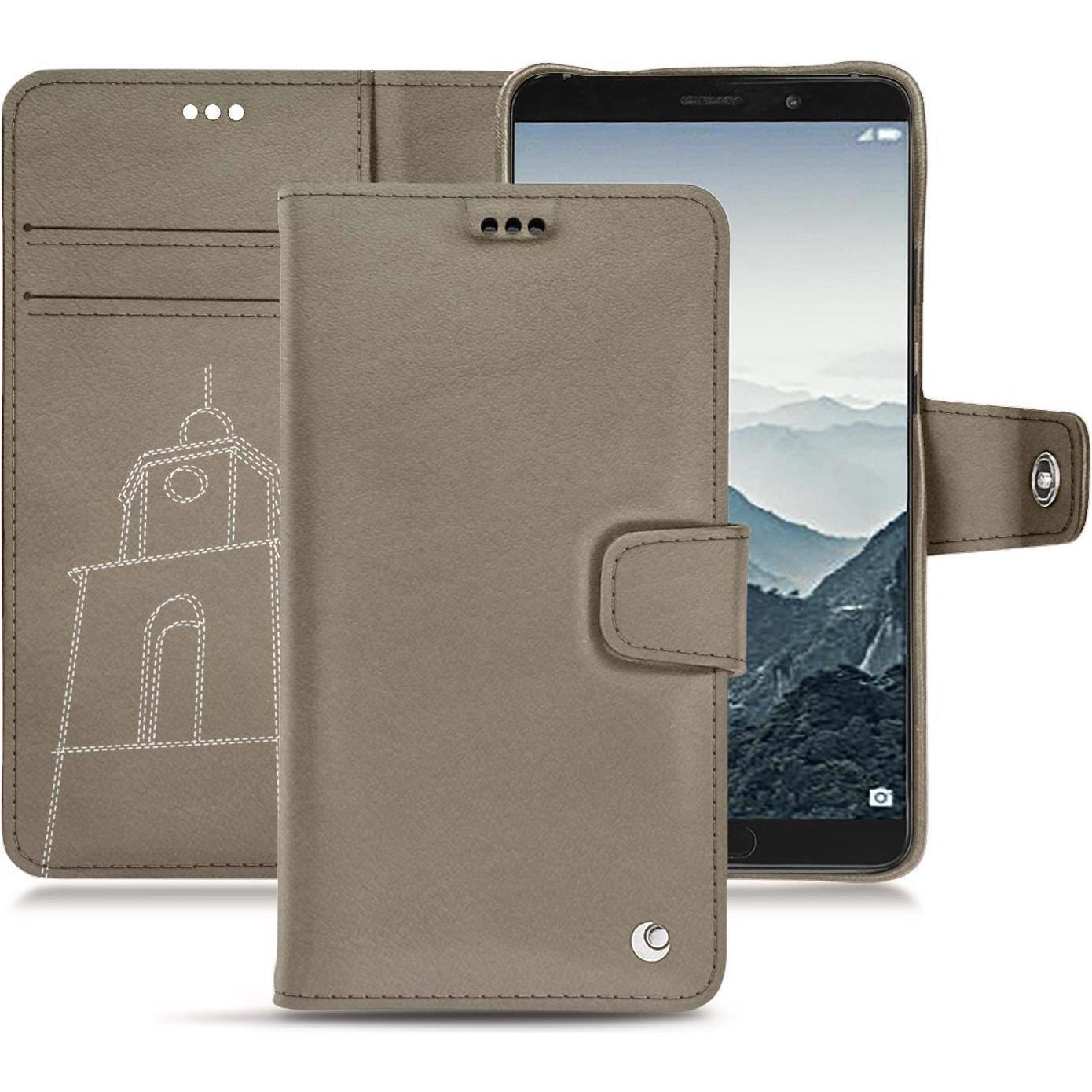 Thumbnail - Noreve Lederschutzhülle Wallet (Huawei Mate 10), Smartphone Hülle, Beige