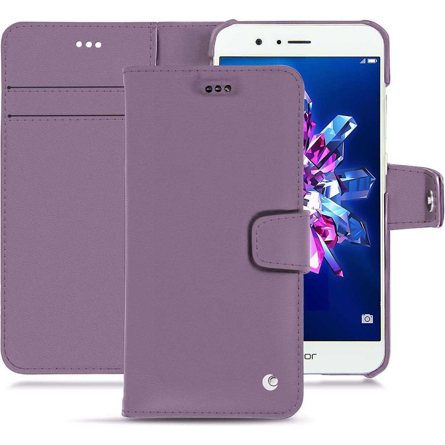 Noreve Lederschutzhülle Wallet (Honor 8 Pro), Smartphone Hülle, Violett