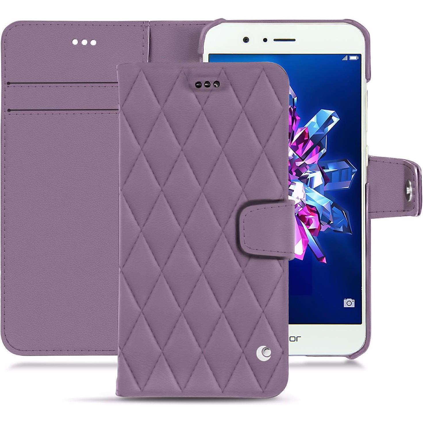 Noreve Lederschutzhülle Wallet (Honor 8 Pro), Smartphone Hülle, Violett