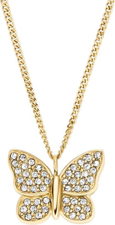 Immagine prodotto Fossil Sutton Halskette Pave Butterfly (Acciaio inossidabile, 41 - 46 cm)