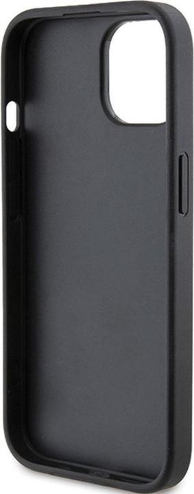 Actual product image Karl Lagerfeld KLHCP15SPQKPMK iPhone 15 6.1" czarny/black hardcase Quilted K Pattern (Apple iPhone 15)