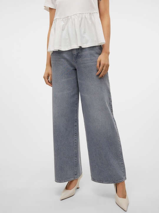 Immagine prodotto Vero Moda VMELINA Super High Rise Weiter Beinschnitt Jeans Weit geschnitten (W31/L32)