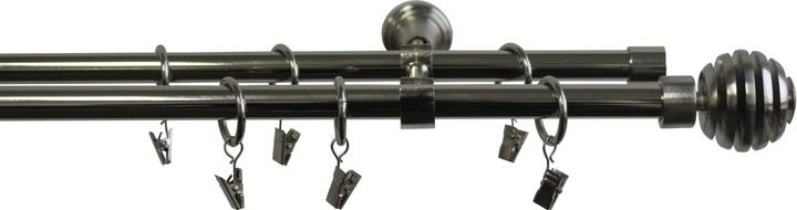 Produktbild Domoletti DOUBLE CURTAIN RAIL SET 300CM D16