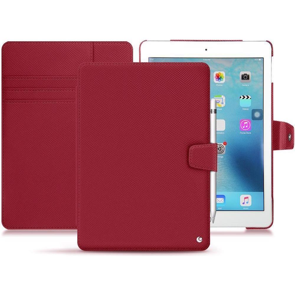 Noreve Lederschutzhülle Wallet (iPad 9.7), Tablet Hülle, Rot