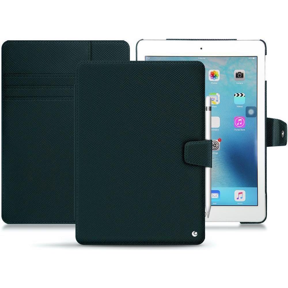 Noreve Lederschutzhülle Wallet (iPad 9.7), Tablet Hülle, Grün