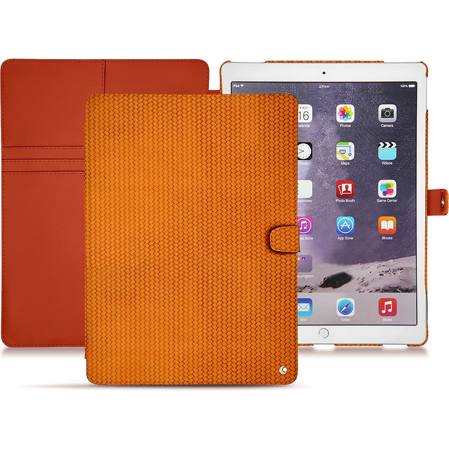 Thumbnail - Noreve Lederschutzhülle Wallet (iPad Pro 12.9 2017 (2. Gen)), Tablet Hülle, Rosa