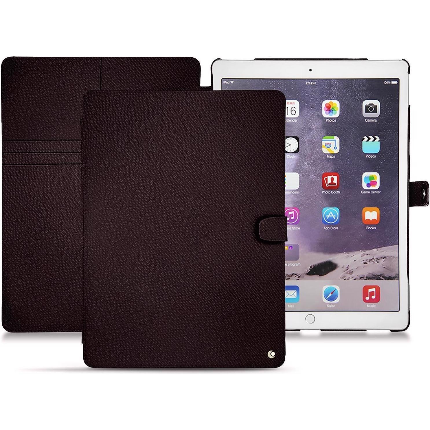 Thumbnail - Noreve Lederschutzhülle Wallet (iPad Pro 12.9 2017 (2. Gen)), Tablet Hülle, Braun