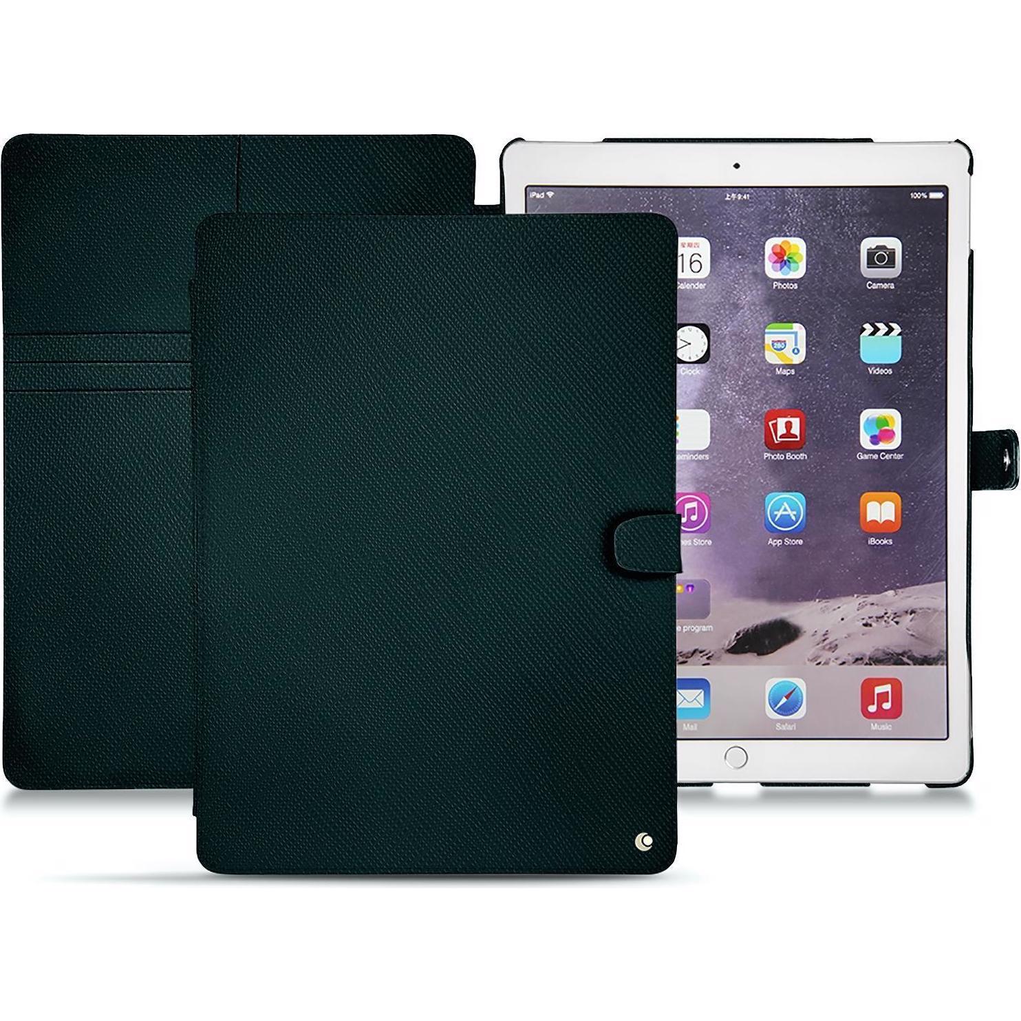 Thumbnail - Noreve Lederschutzhülle Wallet (iPad Pro 12.9 2017 (2. Gen)), Tablet Hülle, Grün
