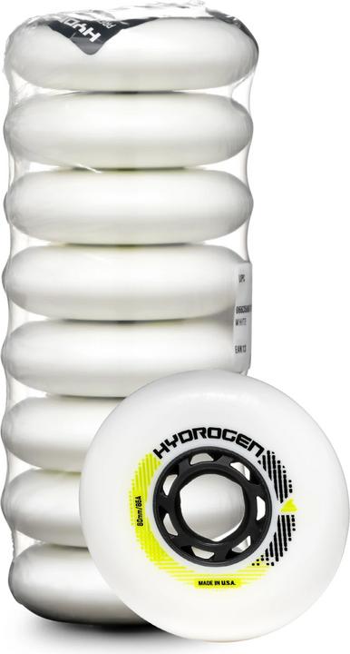 Actual product image Rollerblade Inline skates wheels complete set Hydrogen 80/85A, 8 wheels (80 mm, 85A)