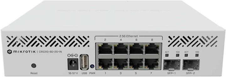 Produktbild MikroTik CRS310-8G+2S+IN (10 Ports)
