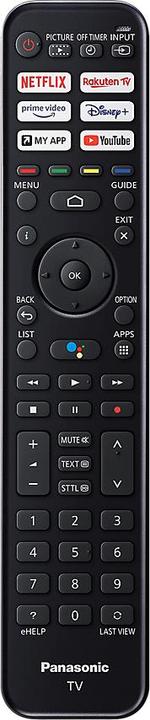 Actual product image Panasonic TX-43LXW834 (43", LCD, 4K)