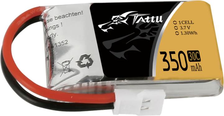Tattu Accu RC LiPo 350 mAh 3.7 V 30C (3.70 V, 350 mAh)