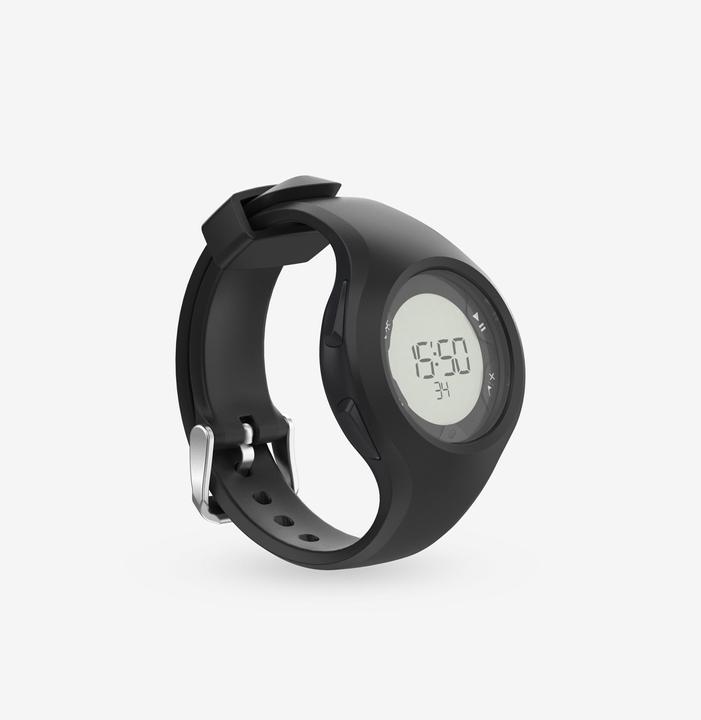 Actual product image Decathlon Laufuhr Stoppuhr - W200 M (40 mm)