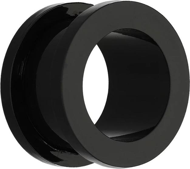 Immagine prodotto Star Piercing Tunnel di carne nero (senza ottone, Materiale sintetico)