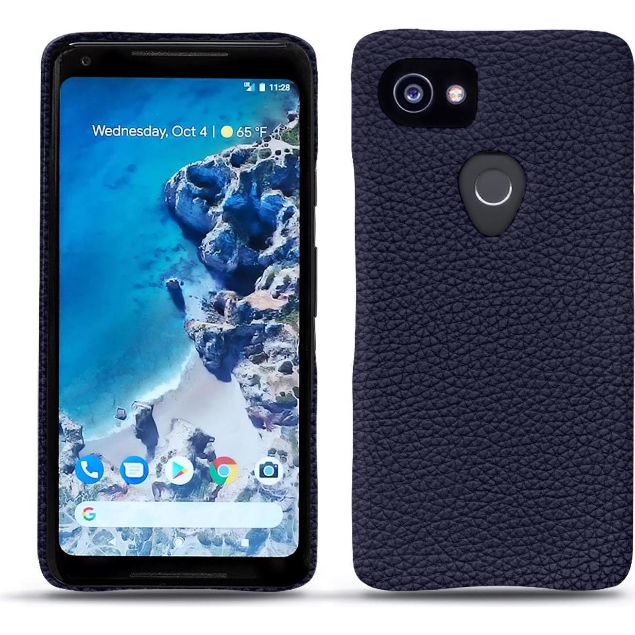 Thumbnail - Noreve Lederschutzhülle (Google Pixel 2 XL), Smartphone Hülle, Violett