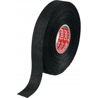 tesa, Klebeband, 51608-00009 Stoffband für 15 mm/25m Kabel (15 mm)