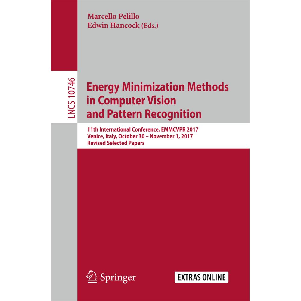 Energy Minimization Methods in Computer Vision and Pattern Recognition, Fachbücher von Edwin Hancock, Marcello Pelillo