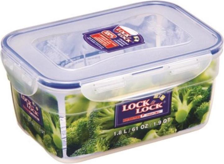 Actual product image Lock & Lock Storage box stackable 1.8lt 210x146x94mm (1.80 l)