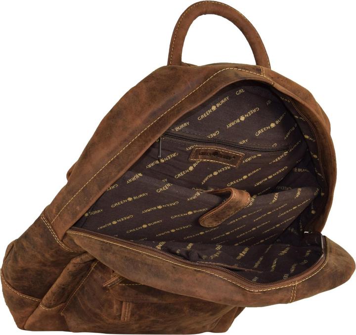 Image du produit Greenburry Sac à dos Vintage Retro en cuir 42 cm pour ordinateur portable (17.50 l)
