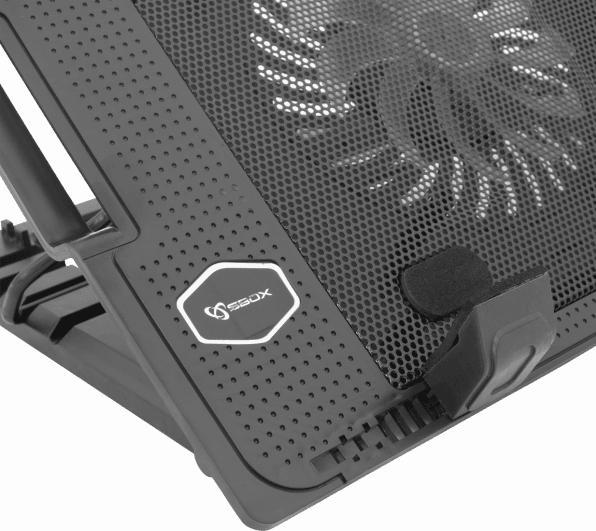 Produktbild Sbox CP-12 Laptops Cooling Pad For 17.3