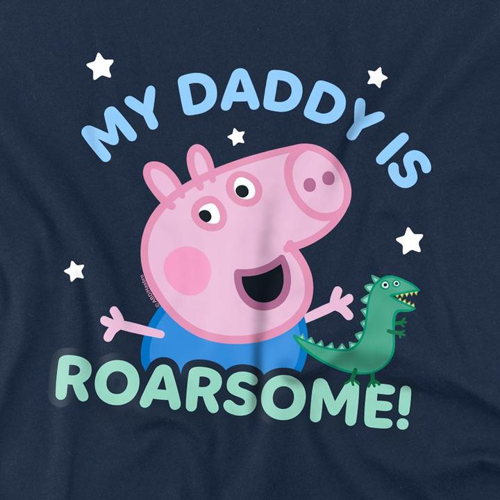 Image du produit Peppa Pig - T-shirt motif George Pig ROARSOME DADDY - Enfant (116)