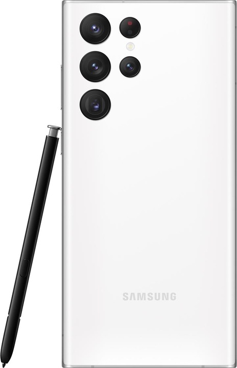 Actual product image Samsung Galaxy S22 Ultra EU (128 GB, Phantom White, 6.80", Dual SIM, 108 Mpx, 5G)