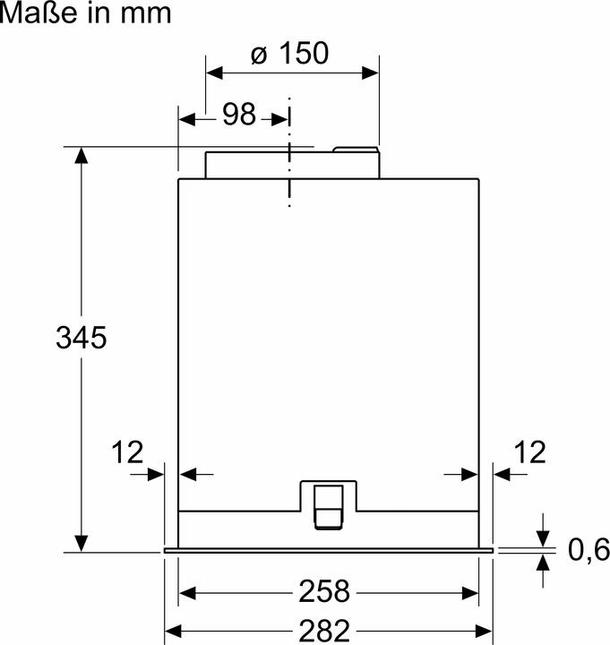 Produktbild Bosch Hausgeräte Lüfterbaustein