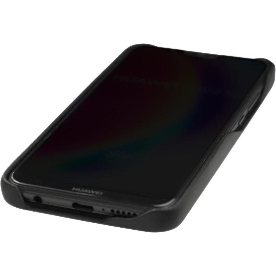 Thumbnail - Noreve Lederschutzhülle (Huawei P20 Lite), Smartphone Hülle, Grau