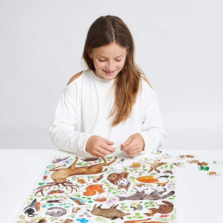 Produktbild Czuczu Entdeckerpuzzle - Tierwelt 300 Teile (300 Teile)