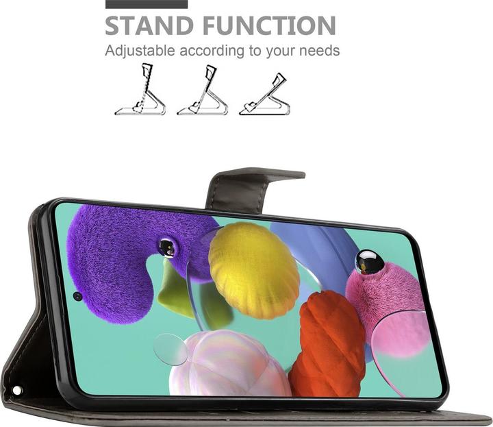 Actual product image Cadorabo Flower Book Cover (Samsung Galaxy A51 5G)