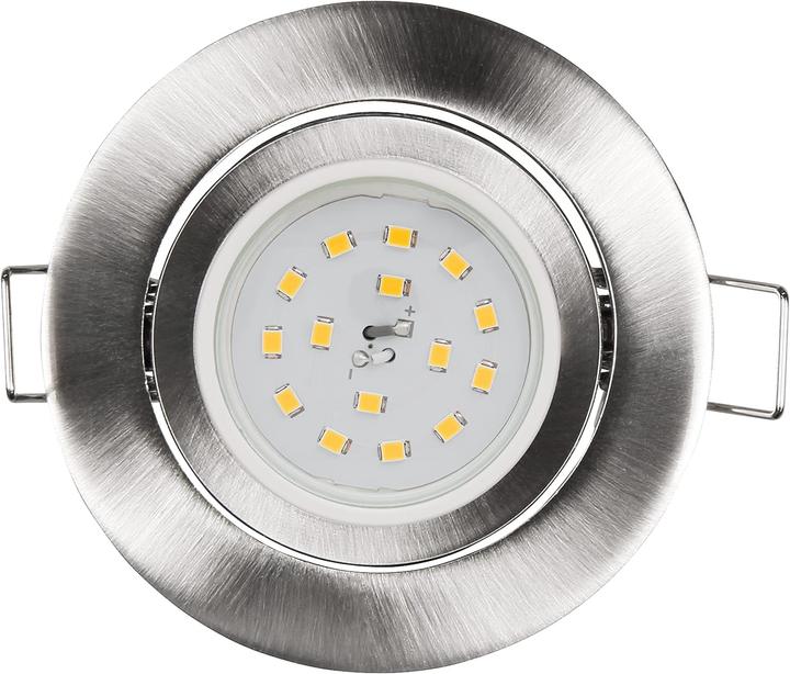 Produktbild McShine 10-teiliges Einbaustrahler-Set LED-Deckenspots (400 lm)