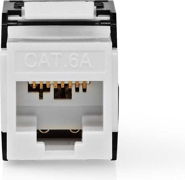 Actual product image Nedis Keystone | CAT6a | RJ45 socket | U/UTP | ABS | Box (U/UTP, CAT6a)