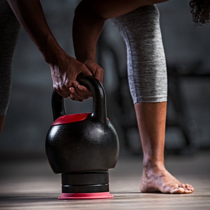 Actual product image Gorilla Sports Kettlebell adjustable (4 x 2 kg)
