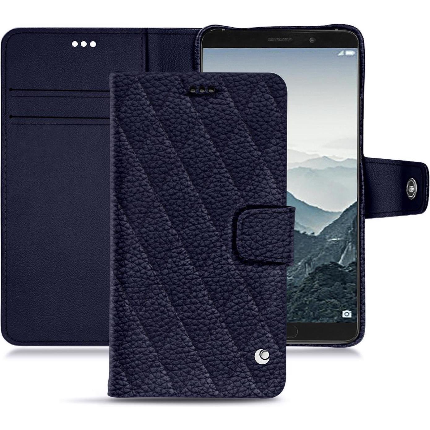 Noreve Lederschutzhülle Wallet (Huawei Mate 10), Smartphone Hülle, Violett