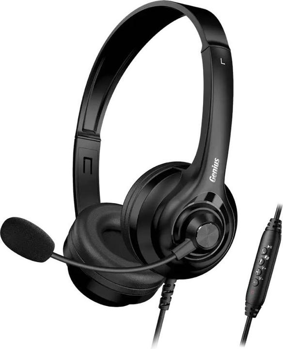 Actual product image Genius Headset HS-235U/USB/Copilot (Cable, USB-A, Microsoft teams)