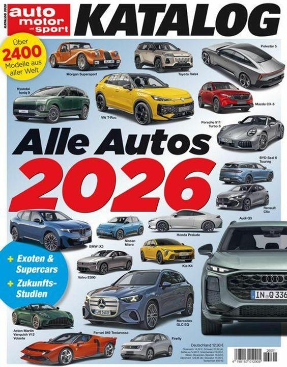 Produktbild Auto-Katalog 2026 (Deutsch, 2025)