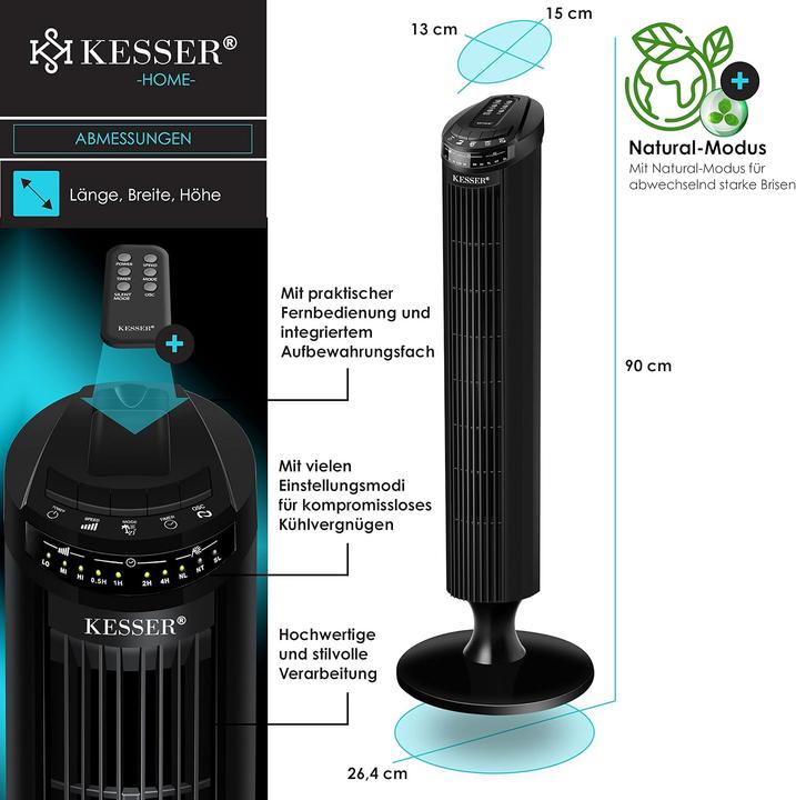 Produktbild Kesser Turmventilator (51.50 dB)