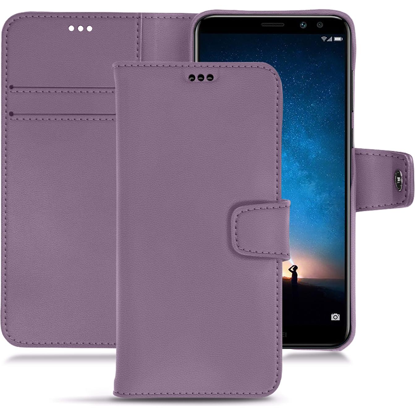 Thumbnail - Noreve Lederschutzhülle Wallet (Huawei Mate 10 Lite), Smartphone Hülle, Violett