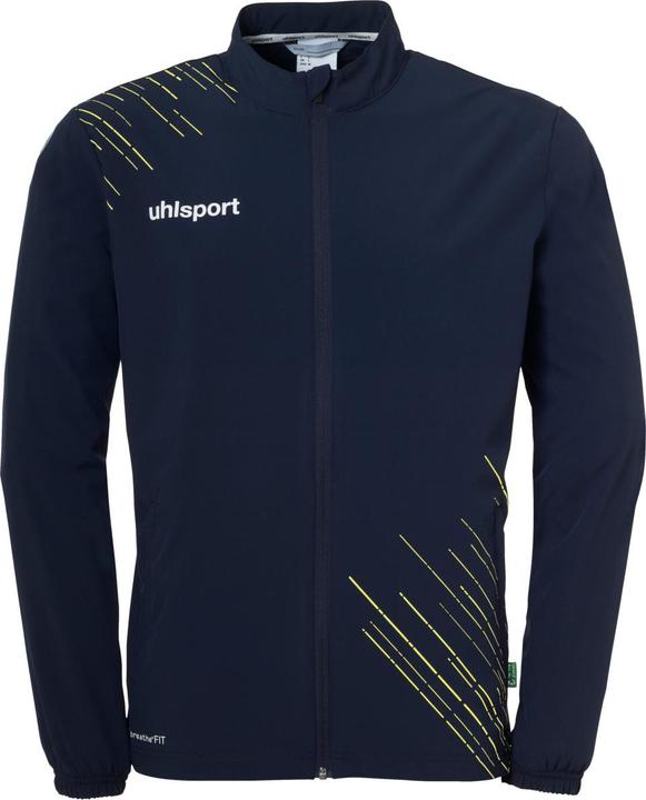 Navy Blue, Fluorescent Yellow